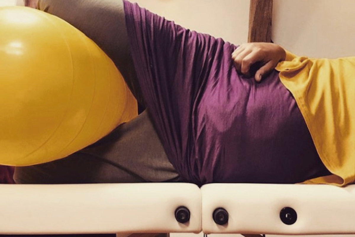 A birth preparation session focused on the baby’s position